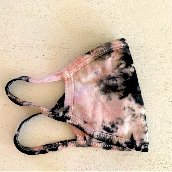 Electric & Rose Tie Dye Face Mask - Picture 1 of 2